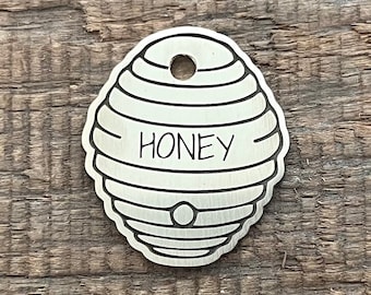 honey pot dog tag