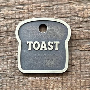 Toast Form Hundemarke, Brot Hundemarke, Hundemarke Hundemarke, Sandwich Hundemarke, Katzen Marke, Hundemarke