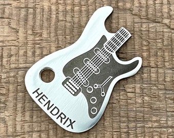 Sheery Germany Flag Dog Tag Pendant With Guitar Bassiform Sheery Germany Flag Dog Tag Pendant With Guitar Bassiform