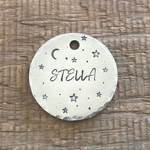 Space Pet Tag, Dog Tag, Cat Tag, Cat ID Tag, Personalized Cat Tag, Dog Id Tag, Engraved Cat Tag, Collar Tag, Custom ID Tag, Pet ID Tag
