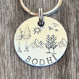 Personalised Custom Pet ID Tag Hand Made Dog Tag New Custom Star Dog Tag For Dogs