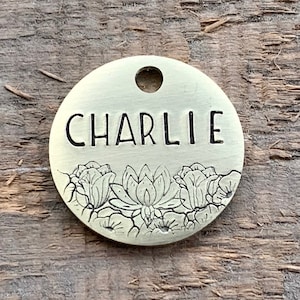 Cat Tag, Dog Tag, Cat ID Tag, Personalized Cat Tag, Dog Id Tag, Engraved Cat Tag, Collar Tag, Custom ID Tag, Pet ID Tag, Microchipped, Small