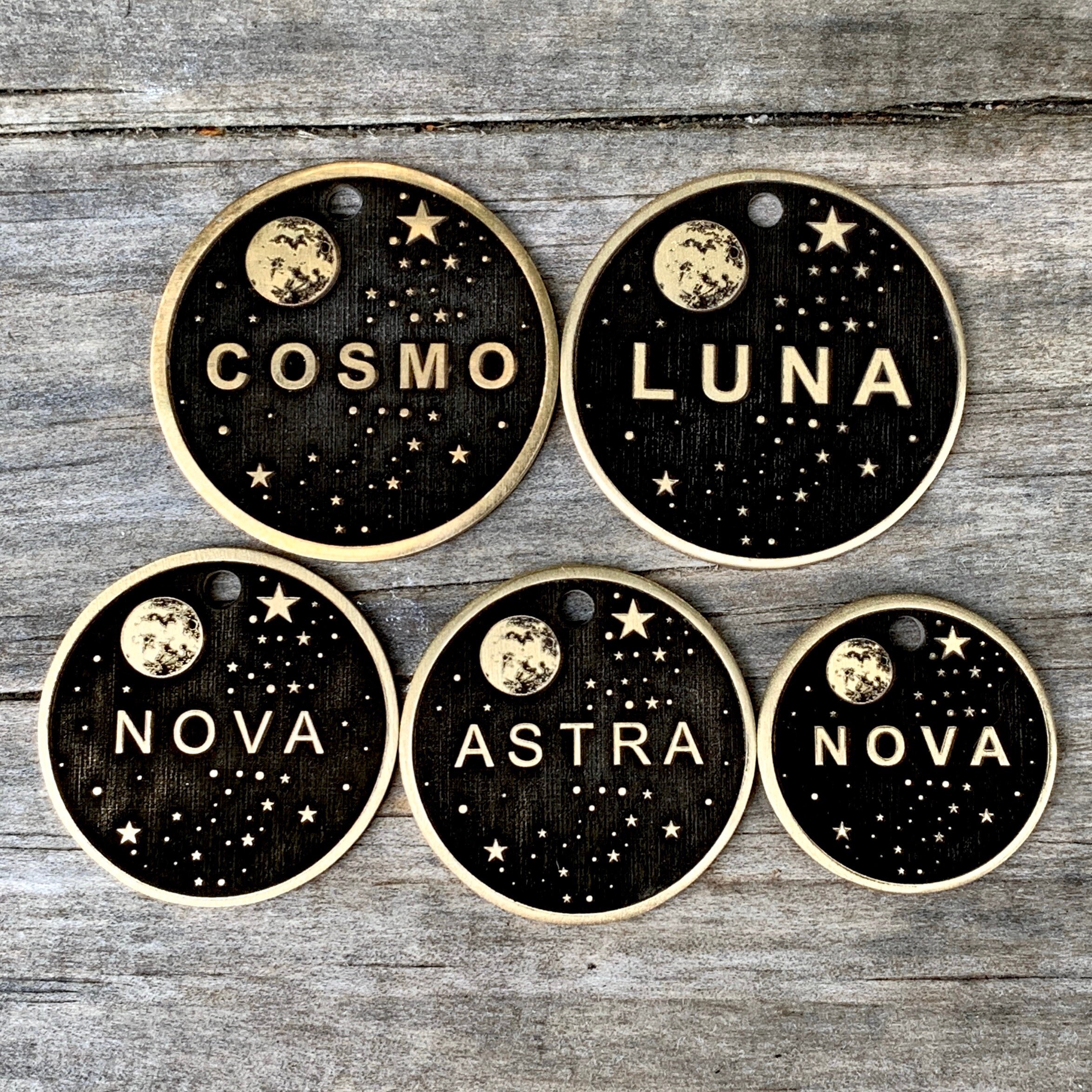 custom dog collar tag