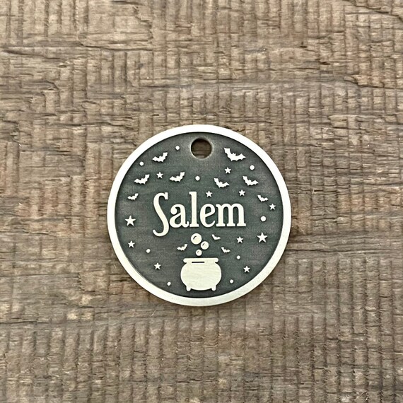 Kitten top collar tags