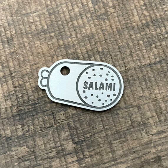 Medaglietta Per Cani E Gatti A Forma Di Margherita - Acciaio Inox Personalizzabile