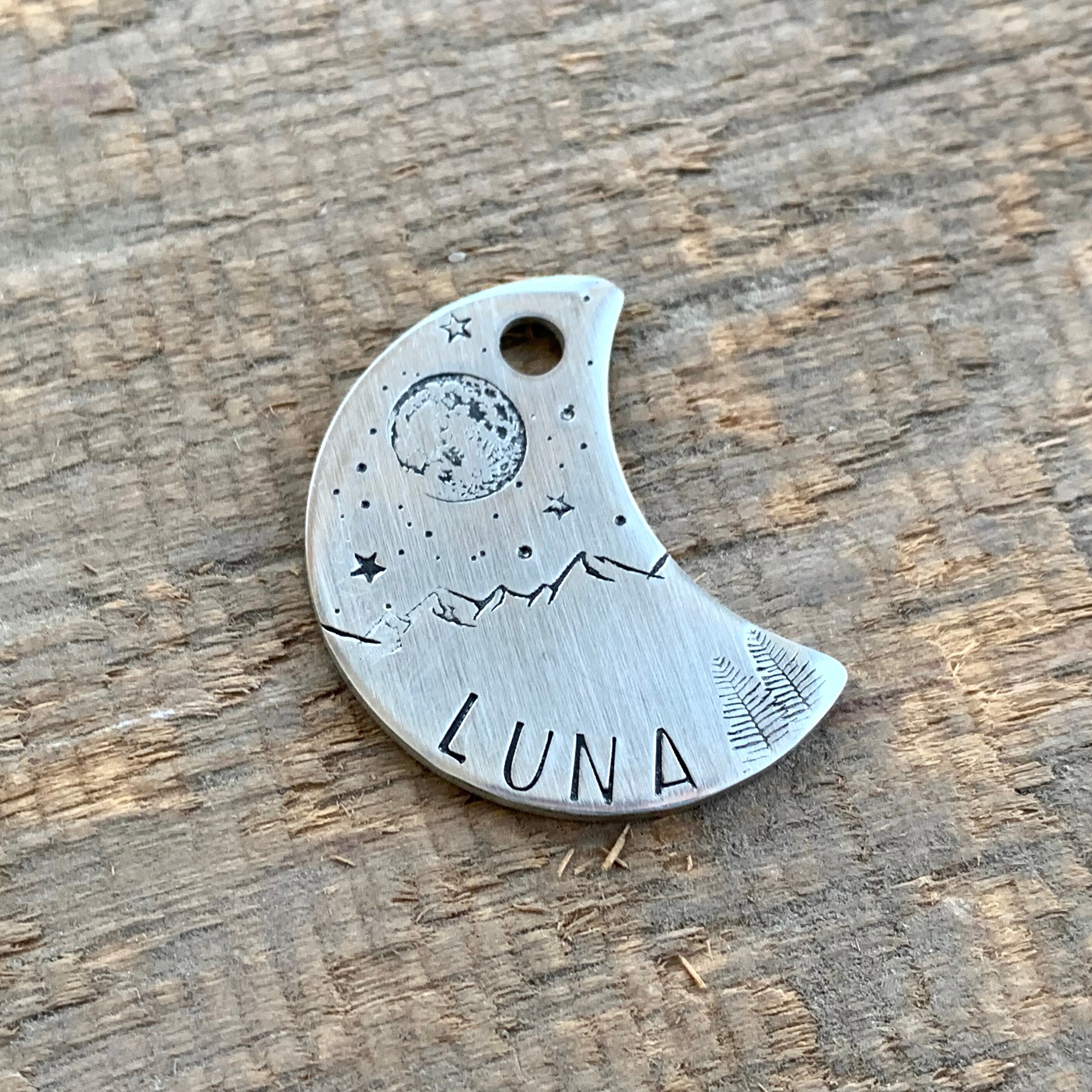 moon cat tag
