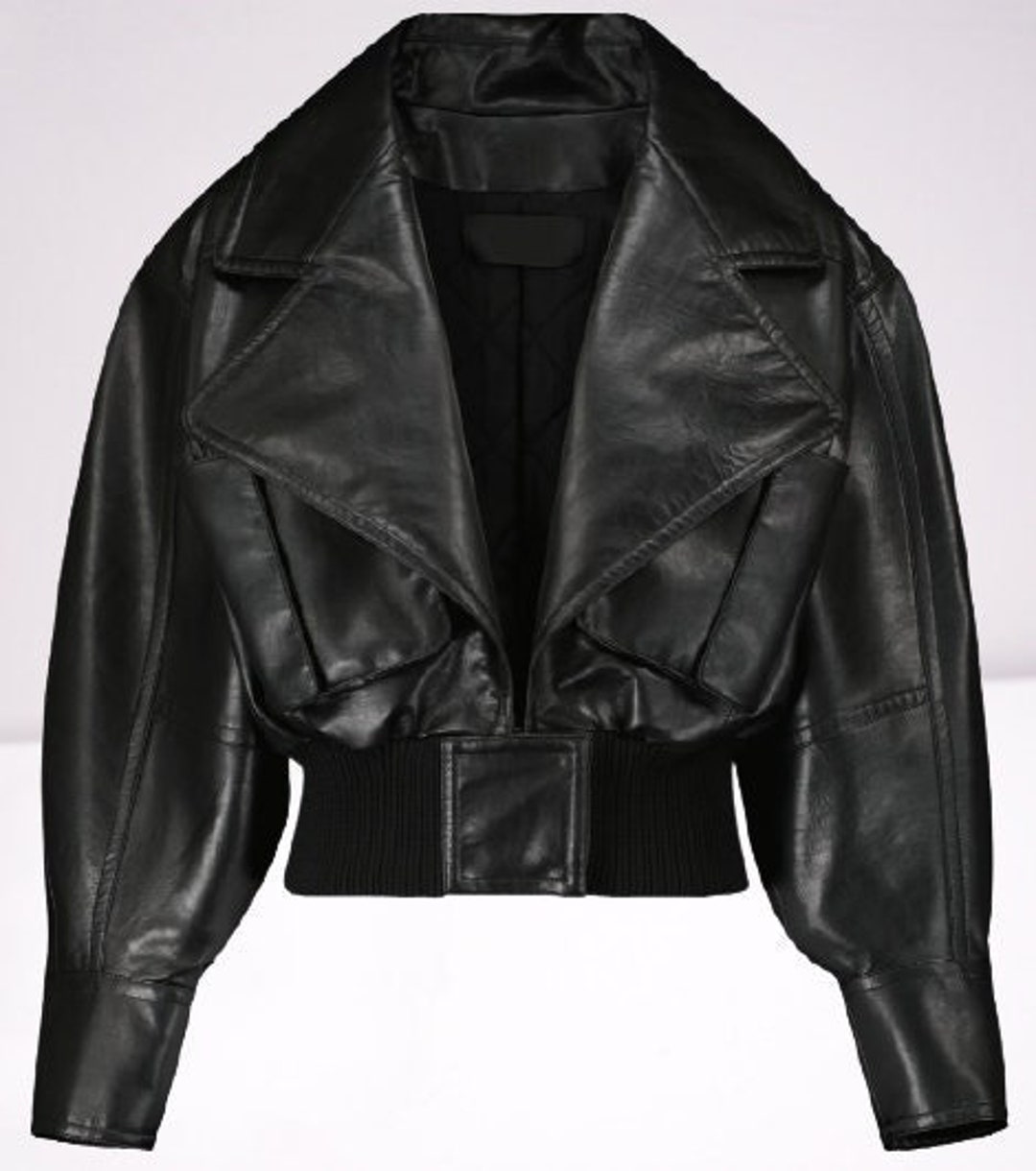 Women Black Leather Fashion Jacket Biker Leather Jackets - Etsy