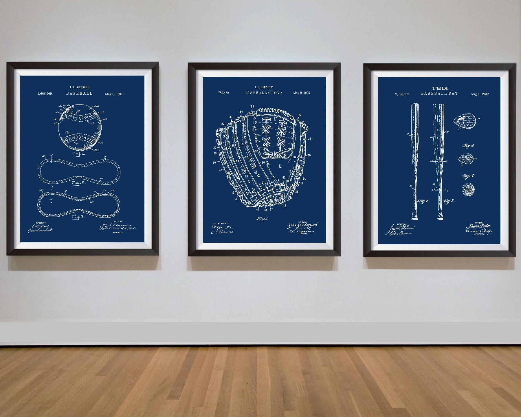 Serre-livres Vintage En Résine Sur Le Thème Du Baseball - Artisanat
