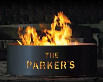 You Design Fire Ring Or Custom Fire Ring Customized Design Etsy
