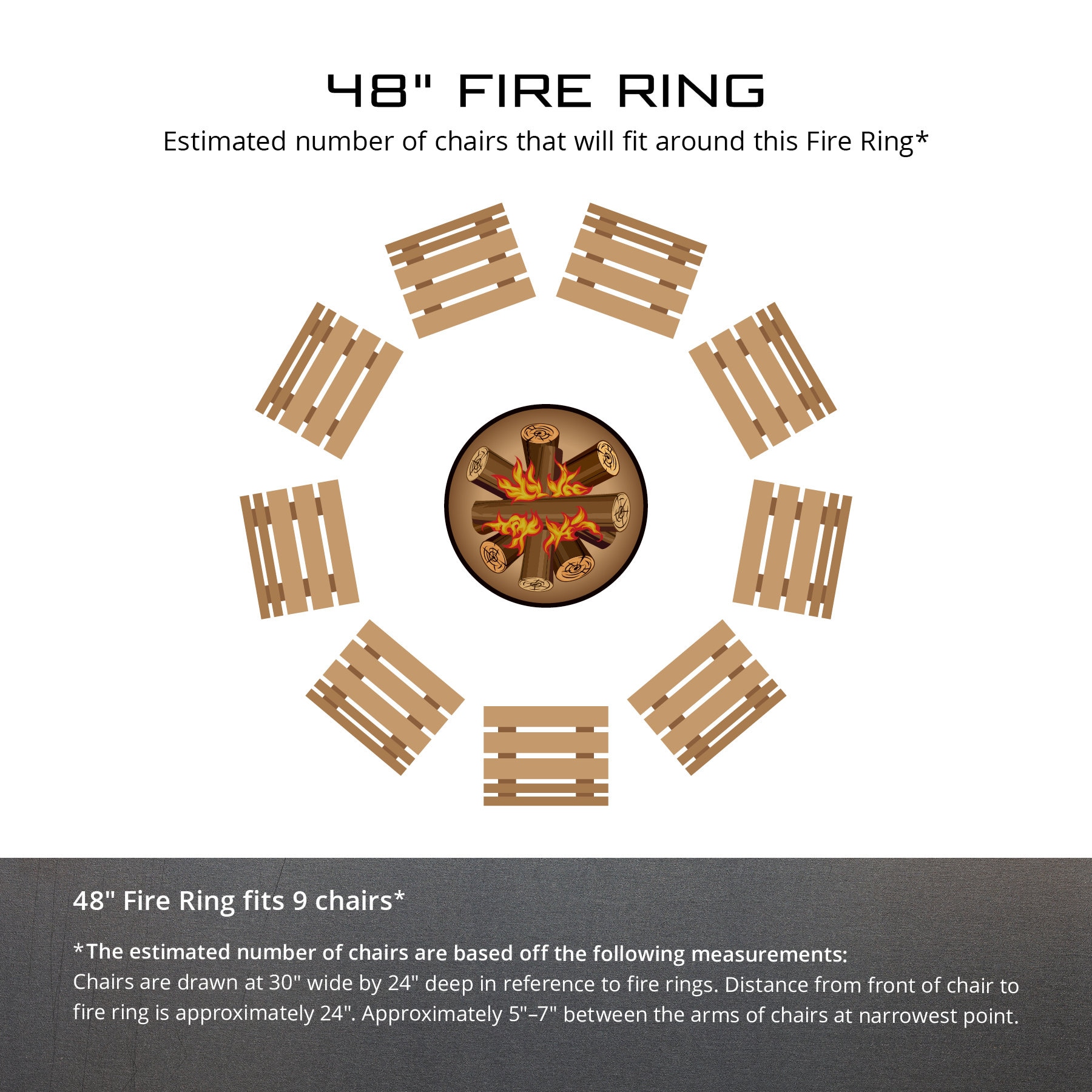 Bigfoot Fire Pit Ring, 12