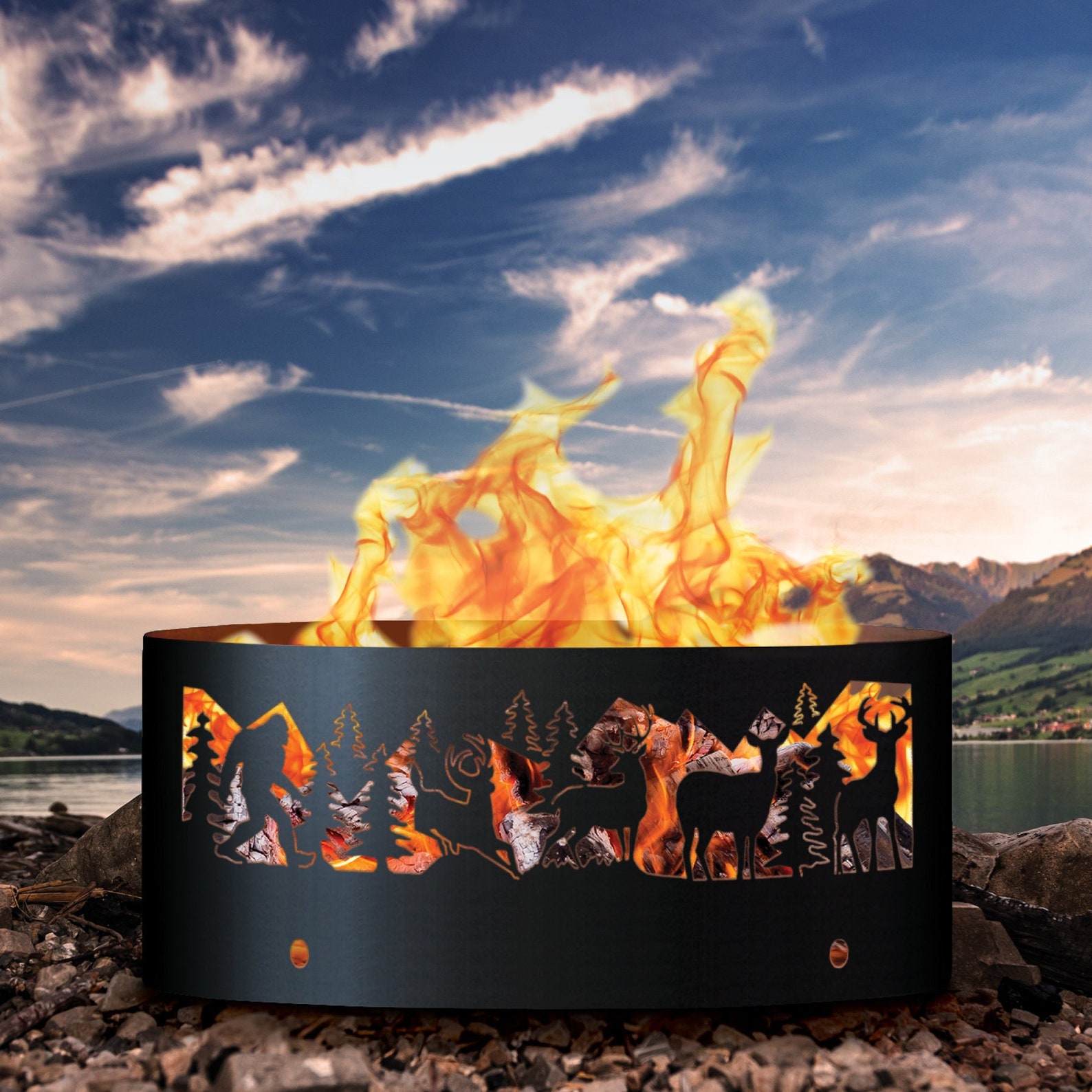 Bigfoot Fire Pit Ring, 16