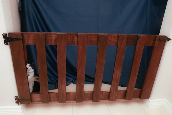 farmhouse gate for stairs