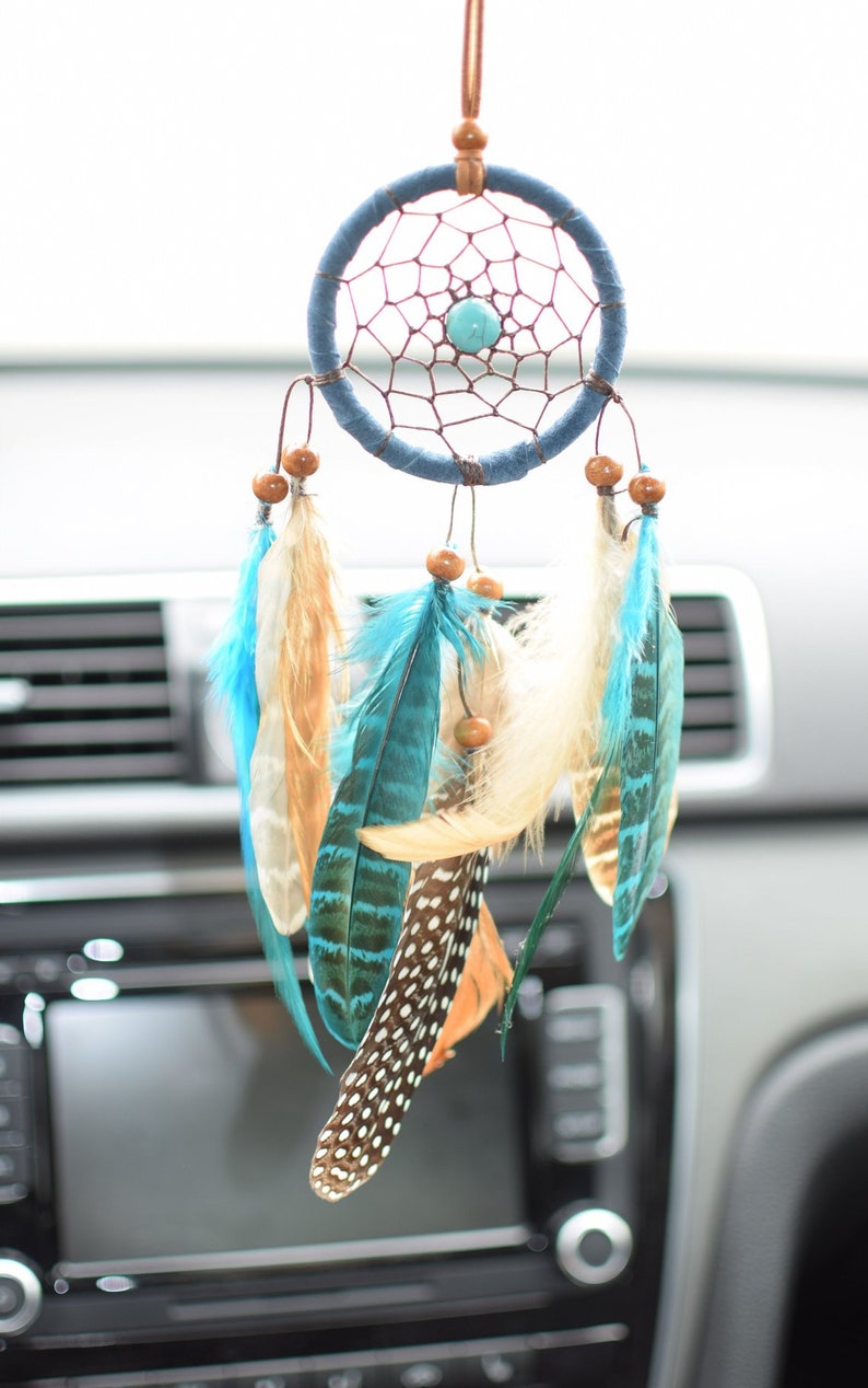 Small Dream Catcher for Car Cute Car Accessories Rear View Etsy