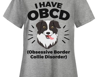 Esprexx Border Collie Dog Funny Design for Dog Owners OBCD Hoodie