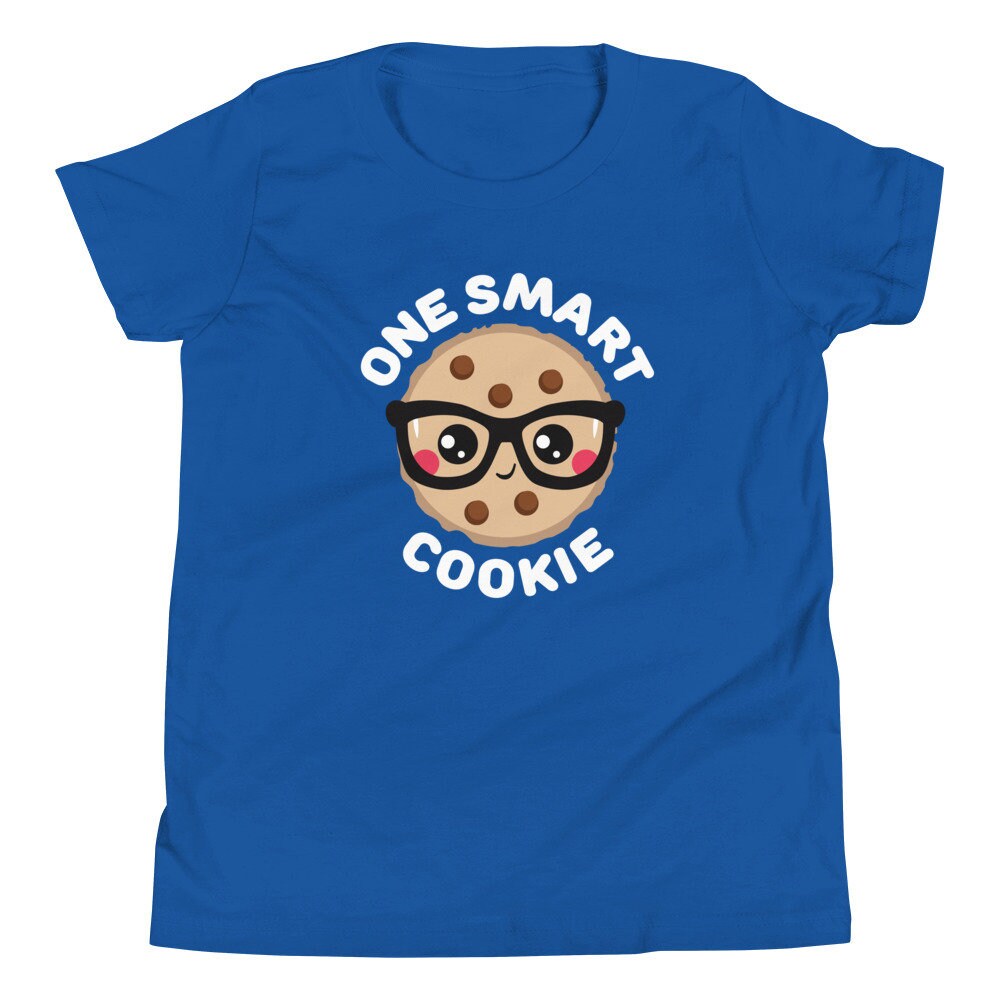 Youth Funny one Smart Cookie T-shirt Kids Boys - Etsy