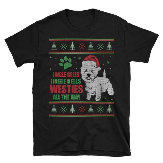 Westie christmas hotsell sweater