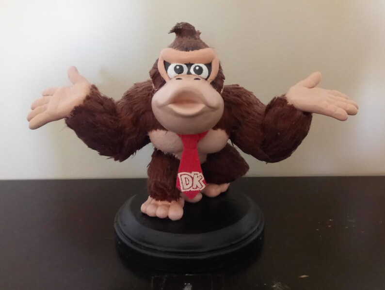 Handmade Donkey Kong Sculpture Figurines Art & Collectibles jan