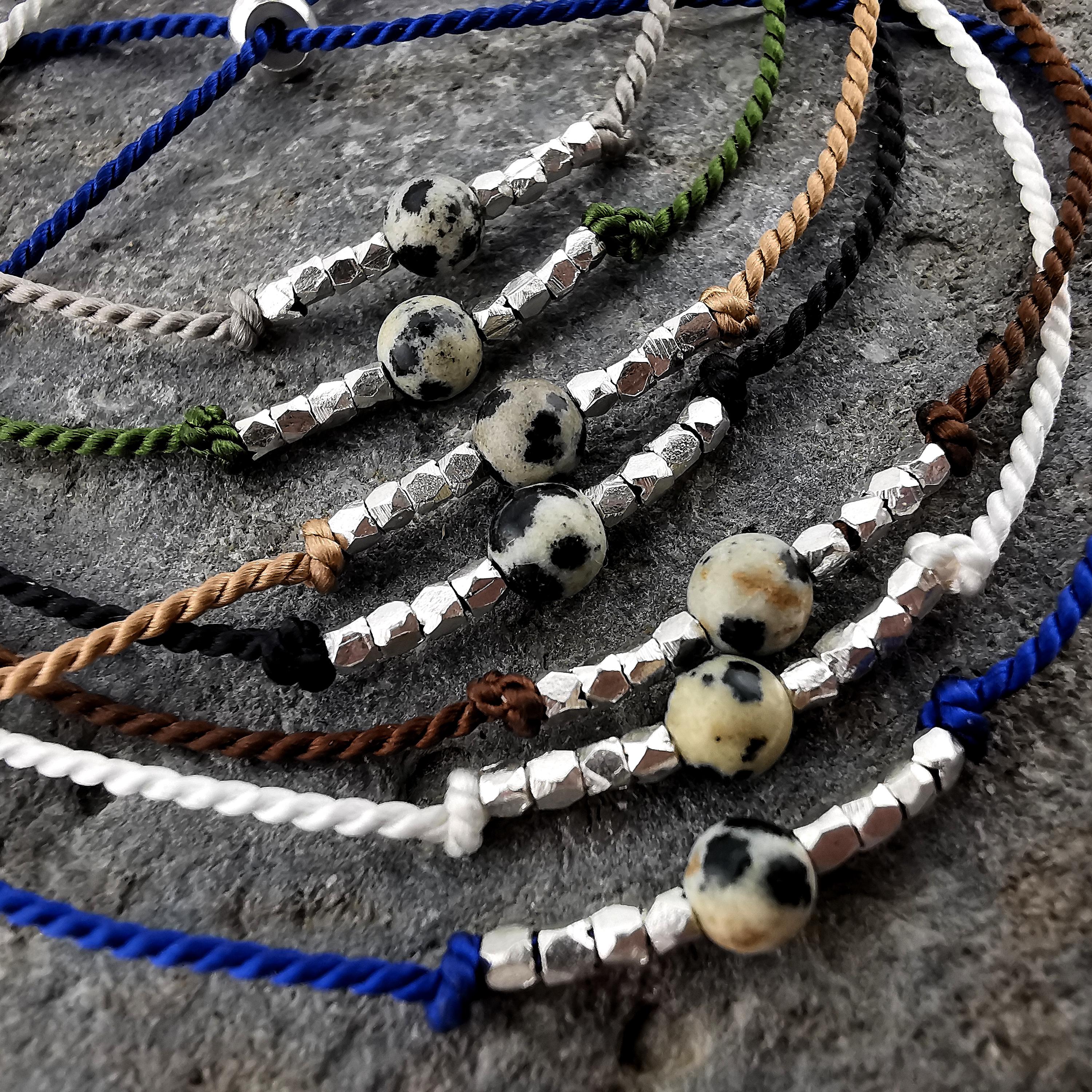 Karen Hill Tribe 950 Silver Beaded Bracelet