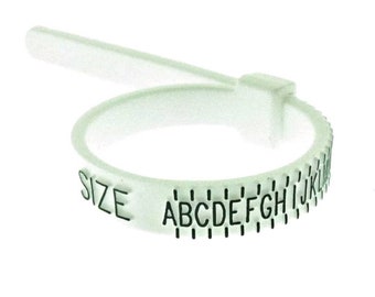 Reusable Ring Sizer, full instructions included