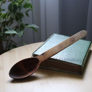 Vintage wooden spoon,  cooking tool, rustic kitchen, Country decor, spoon for jam, old spoon, Cooking Spoons, rare spoon, Old rustic spoon
