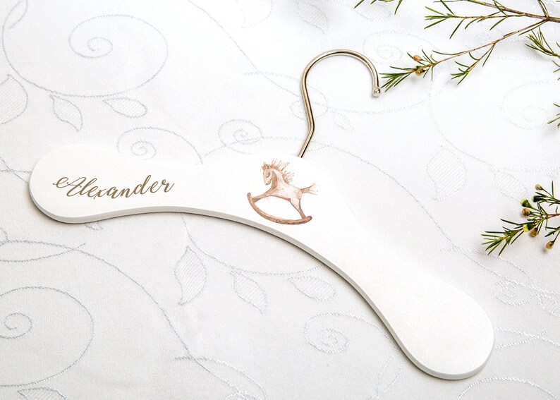 Childrens Clothes Hanger Hangers with Names personalized Etsy