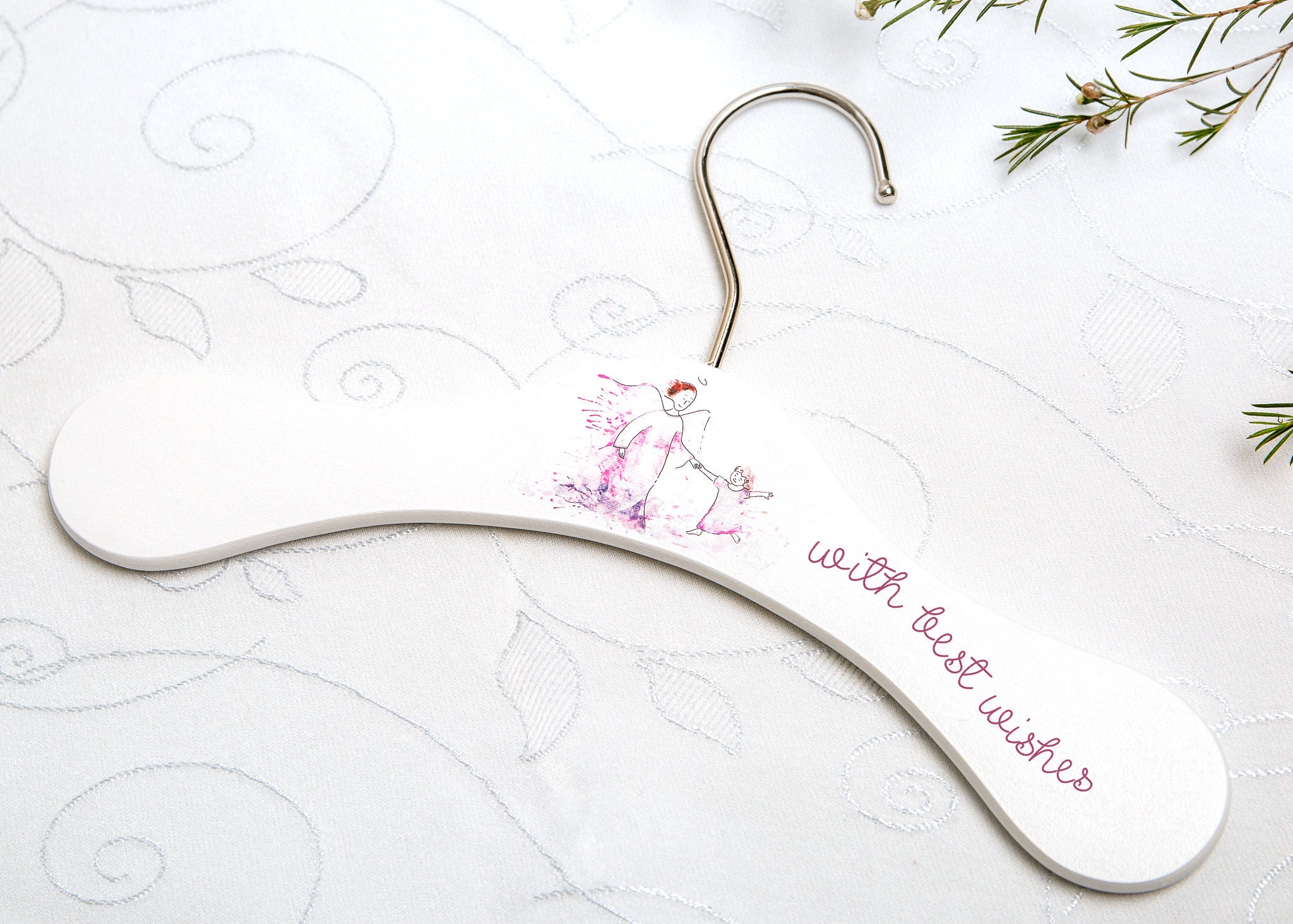 Childrens Clothes Hanger Hangers with Names personalized Etsy