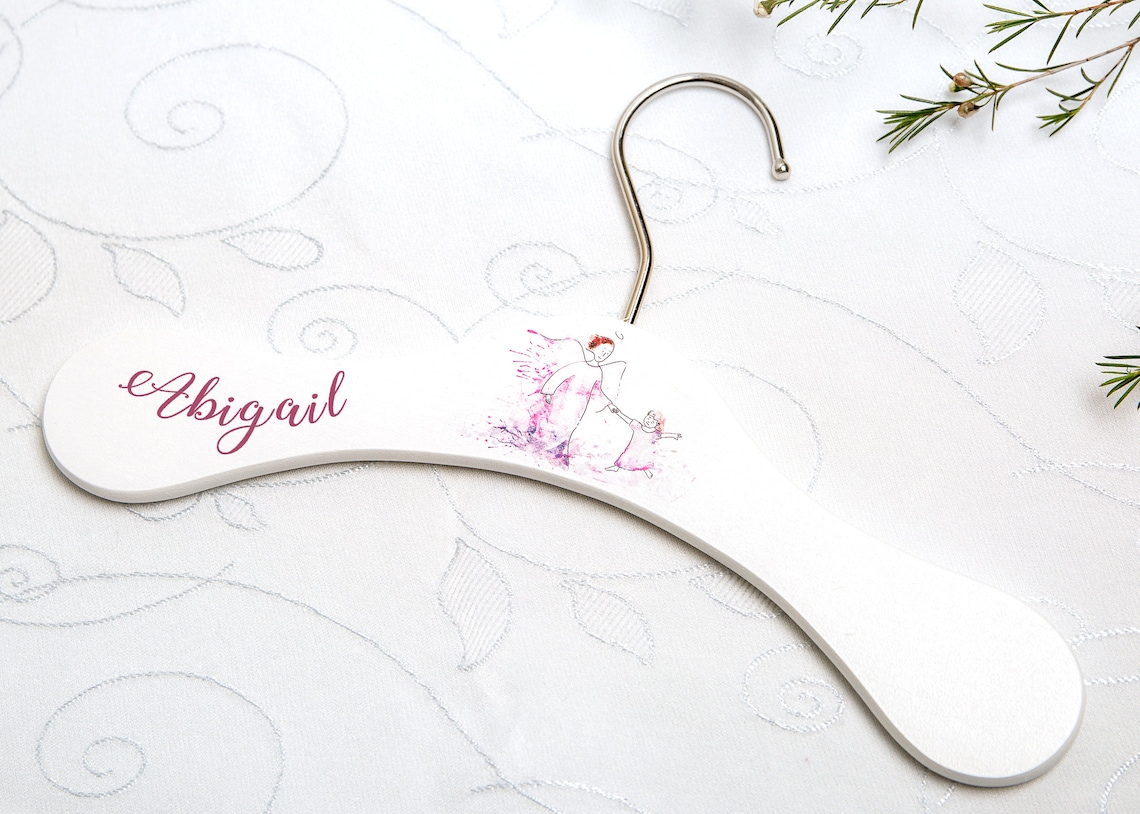 Childrens Clothes Hanger Hangers with Names personalized Etsy