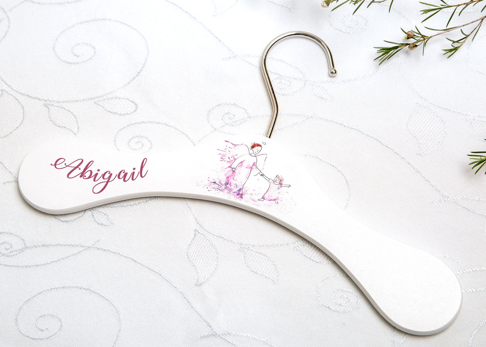 Childrens Clothes Hanger Hangers with Names personalized Etsy