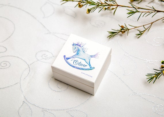 baby tooth box personalized