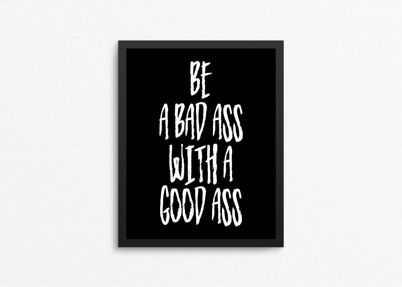 Bad ass downloadable print printable wall art nursery | Etsy