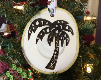 Wooden Christmas Ornament Palm Tree Wood Slices Corona Christmas Tree Christmas Gift Best Friend Personalized Handmade Gift Home Decor Wooden Christmas Ornament Palm Tree Wood Slices Corona Christmas Tree Christmas Gift Best Friend Personalized Handmade Gift Home Decor