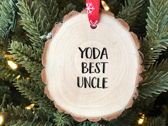 Star Wars Mandalorian Wood Ornaments
