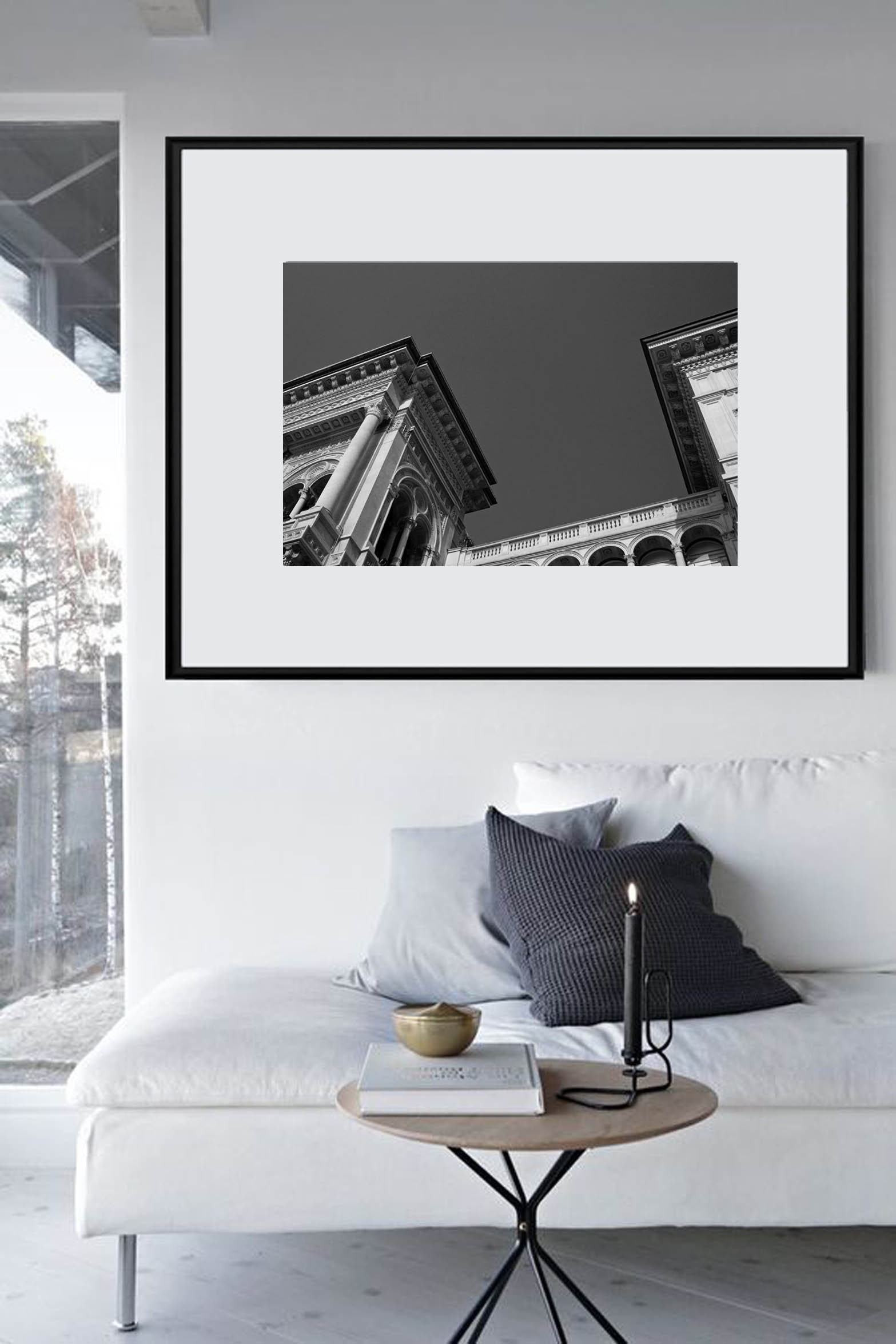 DOWNLOADABLE Galleria Milan. Black and White Photography - Etsy