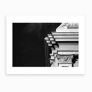 Fremantle Town Hall, Western Australia. Black and White Photography, Wall Decor, Architecture, Travel Photography, Landscape Photograph