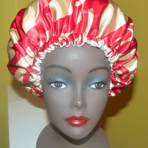 Satin Reversible Hair Bonnets