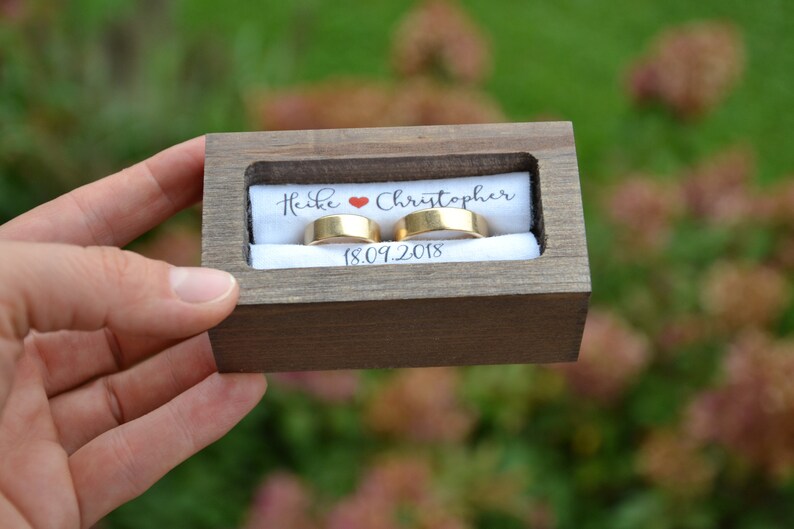 Personalized Ring Box wedding Box Wedding Ring Boxring Etsy