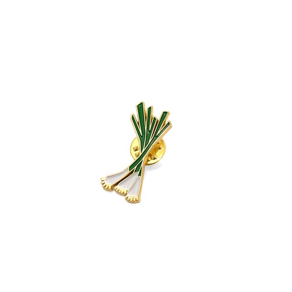 Green Onion - Enamel Pin