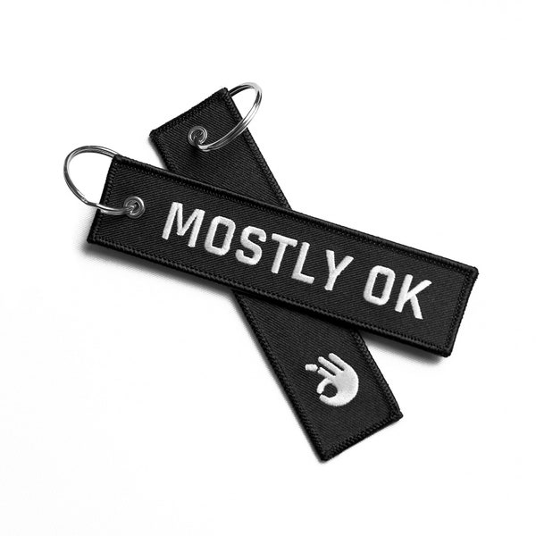 Mostly okay key tag