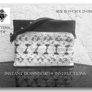 leather bolsa pattern