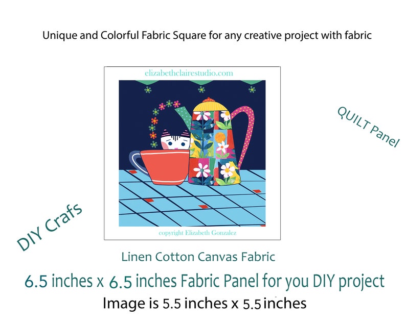 Cat Fabric Panel Cat Fabric Cat Fabric for Quilting Pet - Etsy