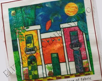 Puerto Rico Textile Pattern Puerto Rican Fabric - Etsy