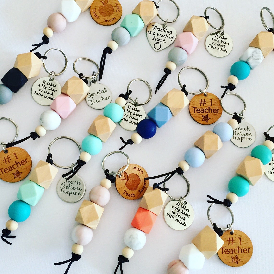 TEACHER KEYRINGS Great Teacher Gift Etsy Australia