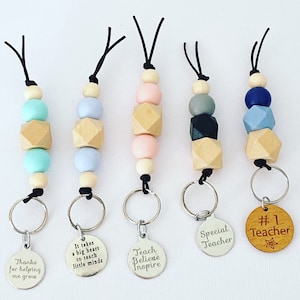 TEACHER KEYRINGS great teacher gift image 1