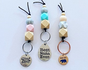 Mothers day keyrings. For mum, nana & grandma.