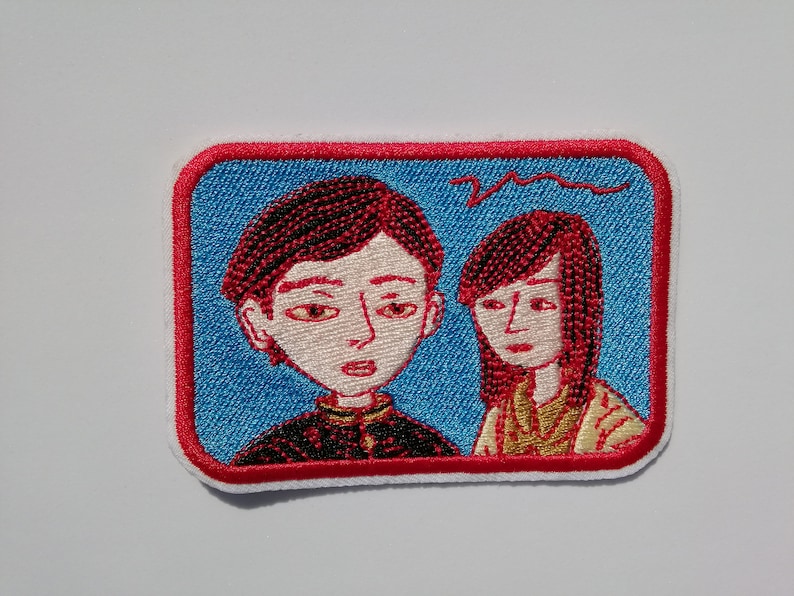 School Days Patch Embroidery Uprique Home Made Embroidery Iron Patch Quady Old School Japanese