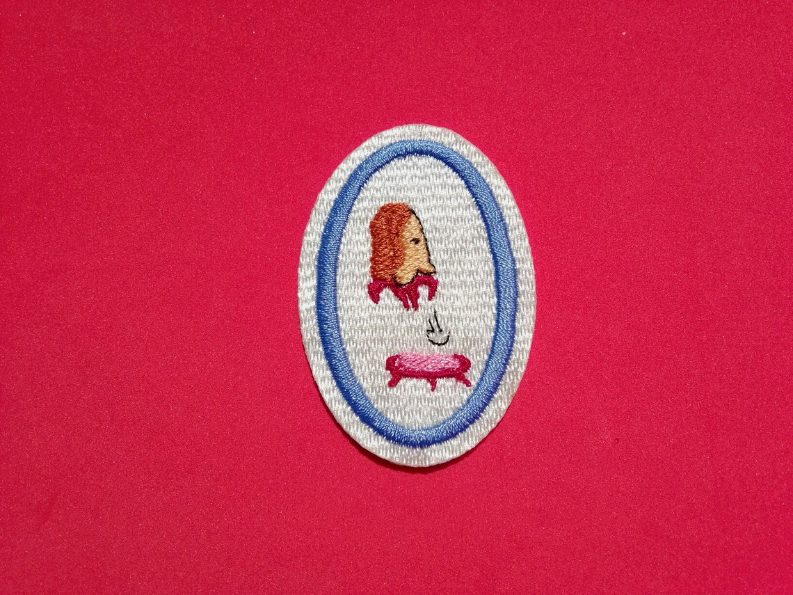 Trampoline Patch Embroidery Appliqué Homemade Small Bright Etsy