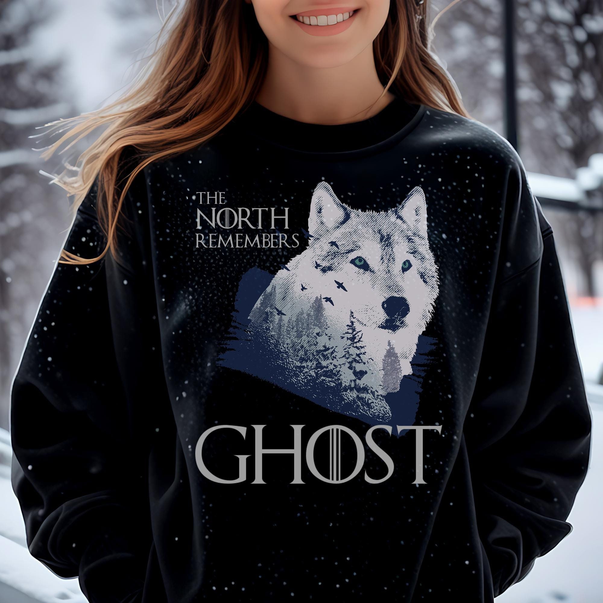 Sweat à Capuche Femme Game Of Thrones Winter Is Coming - Design Loup, 80% Coton, 20% Polyester, Certifié Oeko-Tex