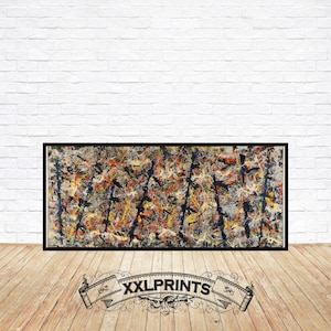 Historical Art - Jackson Pollock - Blue Poles, 1952 - Etsy 日本