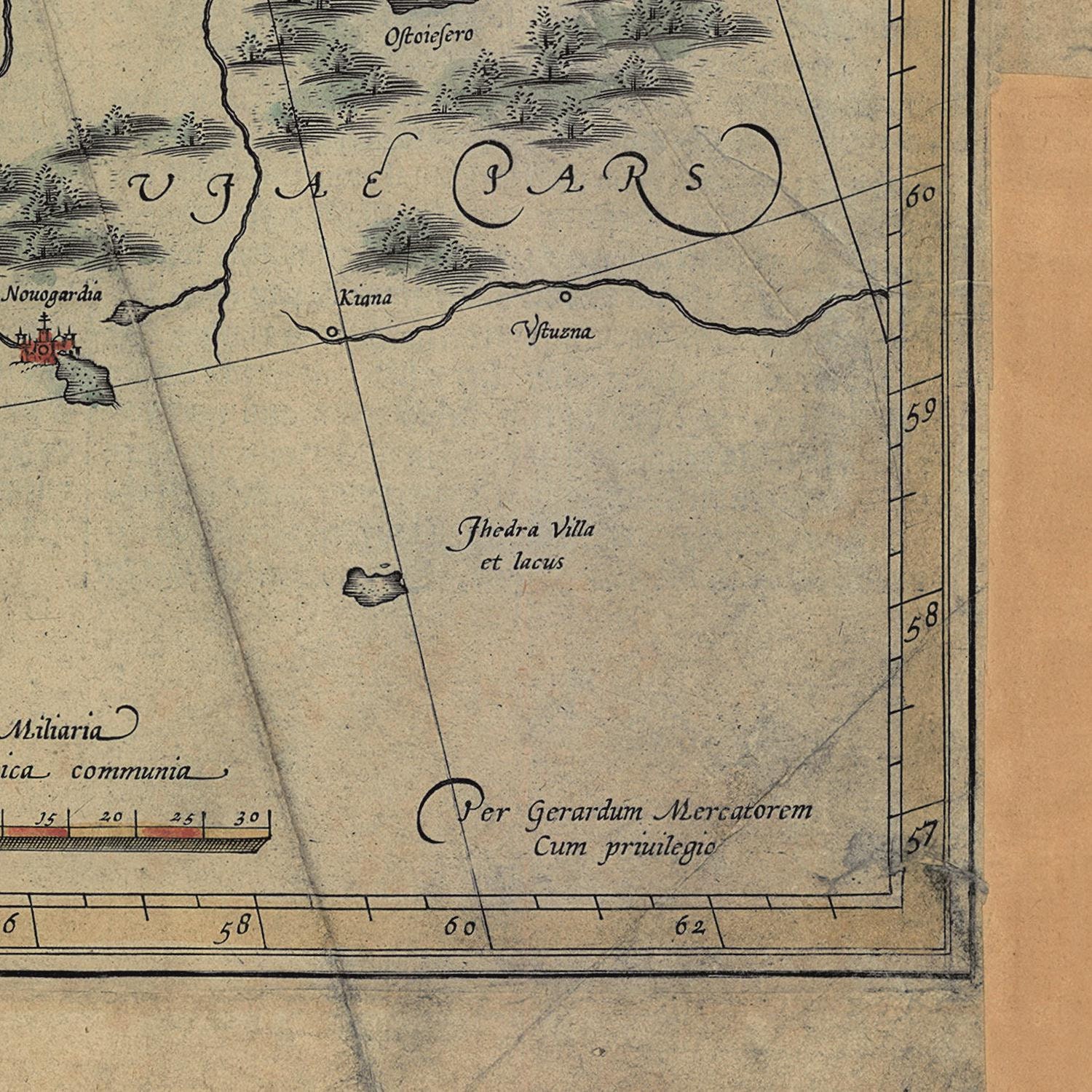 Ancient Map of Sweden and Norway 1660 Rare Map Beautiful Etsy