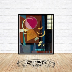 Wassily Kandinsky, Sharp quiet, 1927, fine reproduction, fine art print, large print